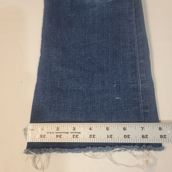 JOE'S Jeans women's waist 32 high rise 26" crop boot cut denim jean - Picture 2 of 10